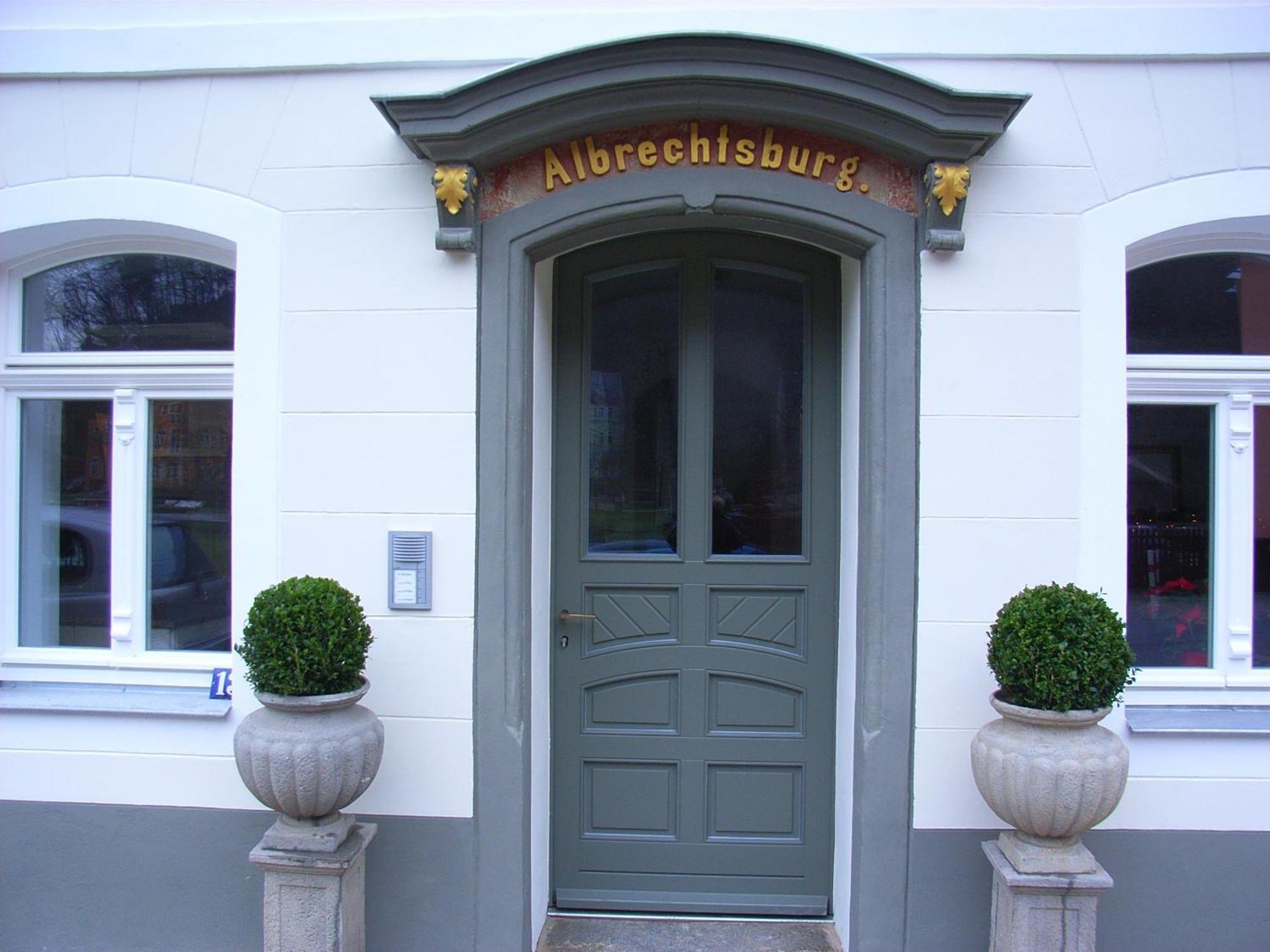 Apartmenthaus Albrechtsburg Bad Schandau Bagian luar foto