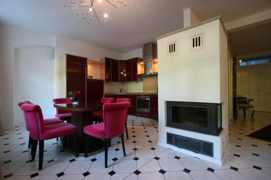Apartmenthaus Albrechtsburg Bad Schandau Ruang foto