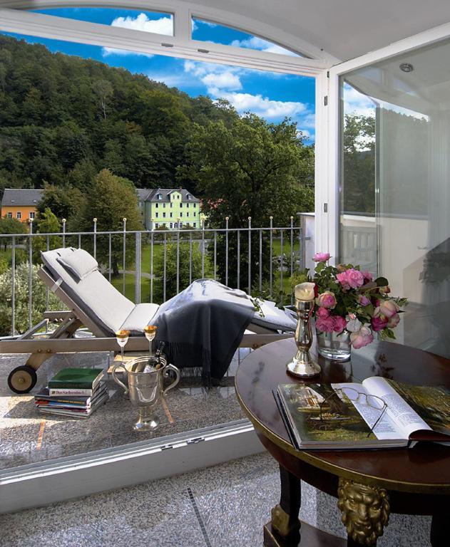 Apartmenthaus Albrechtsburg Bad Schandau Ruang foto