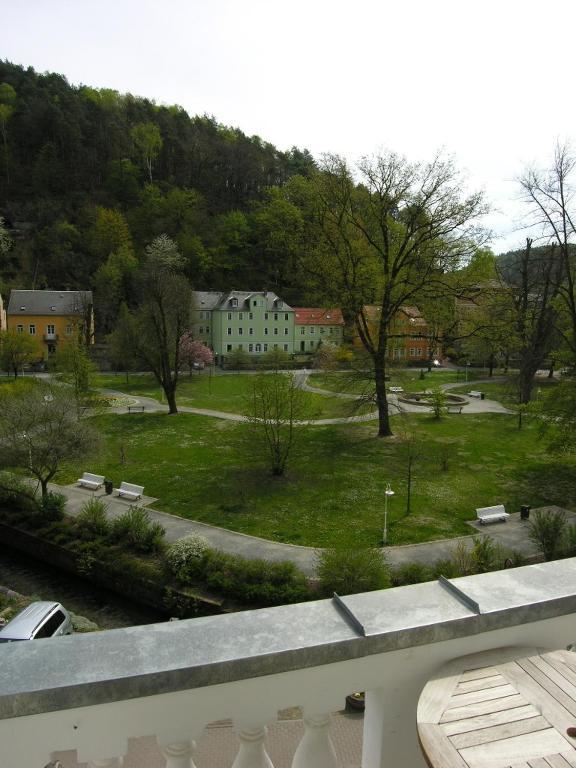 Apartmenthaus Albrechtsburg Bad Schandau Ruang foto